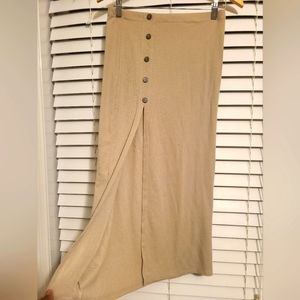 Cider Large beige top and dress set